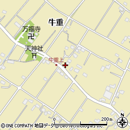 埼玉県加須市牛重1562周辺の地図