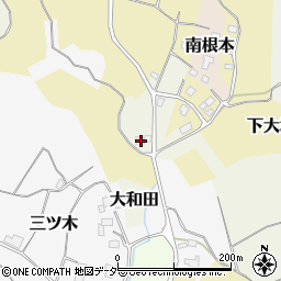 茨城県かすみがうら市大和田36周辺の地図