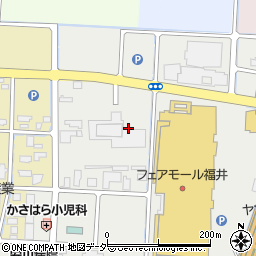 ＦＢＣ福井放送周辺の地図