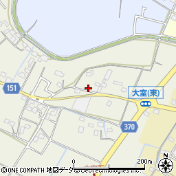 埼玉県加須市大室48周辺の地図