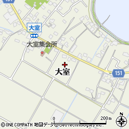 埼玉県加須市大室505-1周辺の地図