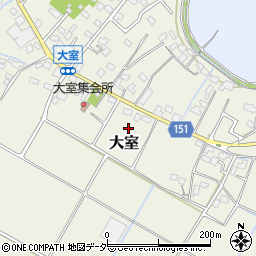 埼玉県加須市大室505周辺の地図