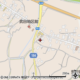 茨城県行方市両宿117周辺の地図