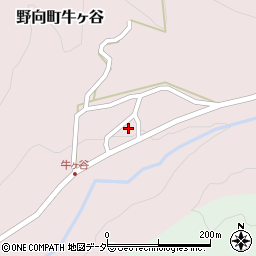 福井県勝山市野向町牛ヶ谷91-11周辺の地図