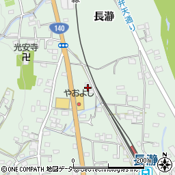 埼玉県秩父郡長瀞町長瀞336周辺の地図