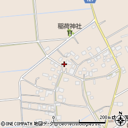 茨城県常総市曲田419周辺の地図