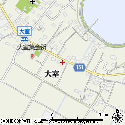 埼玉県加須市大室687周辺の地図