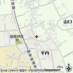 茨城県常総市山口71周辺の地図