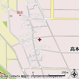埼玉県熊谷市高本103周辺の地図
