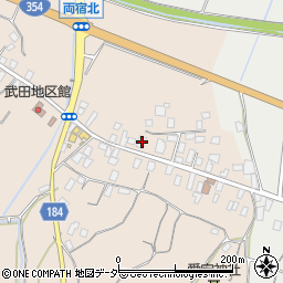 茨城県行方市両宿79周辺の地図