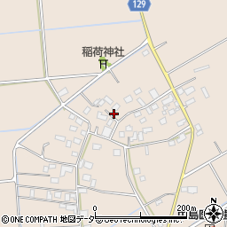 茨城県常総市曲田408周辺の地図