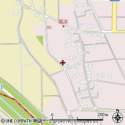 埼玉県熊谷市高本39周辺の地図