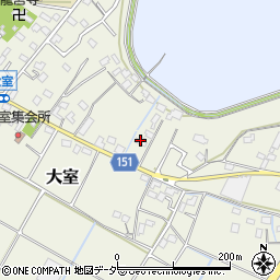埼玉県加須市大室130周辺の地図