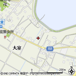 埼玉県加須市大室130周辺の地図