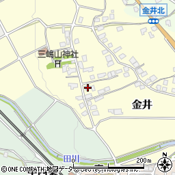 長野県塩尻市金井197周辺の地図