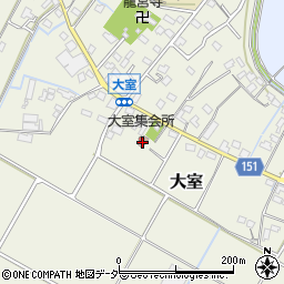 埼玉県加須市大室499周辺の地図