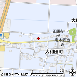 福井県福井市大和田町40周辺の地図