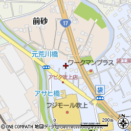 埼玉県鴻巣市袋133-3周辺の地図