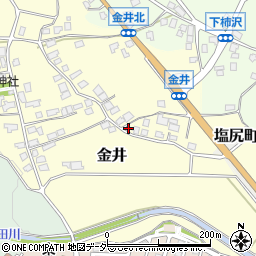 長野県塩尻市金井273周辺の地図