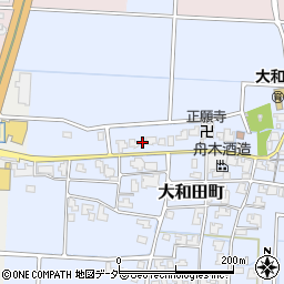 福井県福井市大和田町40-9周辺の地図