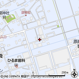 埼玉県鴻巣市袋周辺の地図