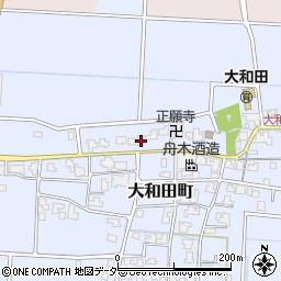 福井県福井市大和田町42周辺の地図