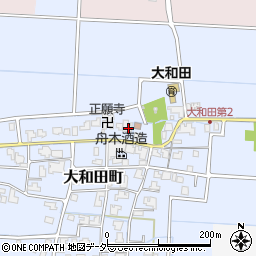 福井県福井市大和田町46-1周辺の地図