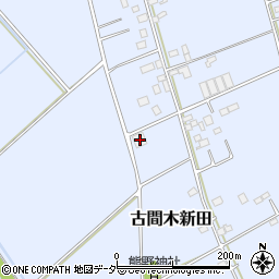 茨城県常総市古間木新田751周辺の地図
