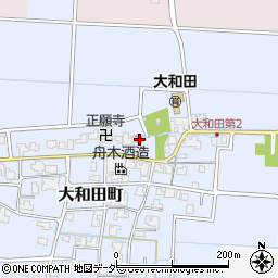 福井県福井市大和田町46-2周辺の地図