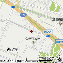 埼玉県加須市西ノ谷132周辺の地図