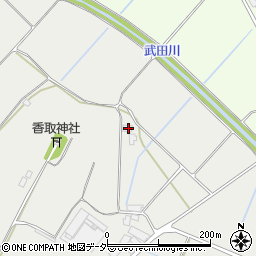 茨城県行方市内宿987周辺の地図