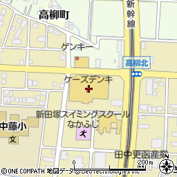 ケーズデンキ福井北店周辺の地図