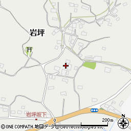 茨城県かすみがうら市岩坪842周辺の地図