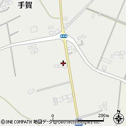 茨城県行方市手賀4366周辺の地図