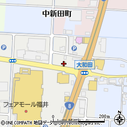 秋吉　大和田店周辺の地図