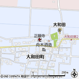 福井県福井市大和田町42-5周辺の地図