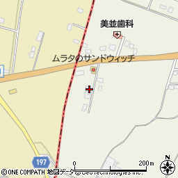 茨城県かすみがうら市深谷74周辺の地図