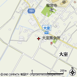 埼玉県加須市大室605周辺の地図