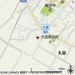 埼玉県加須市大室605周辺の地図