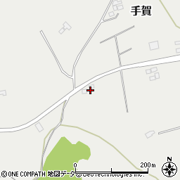 茨城県行方市手賀4383周辺の地図