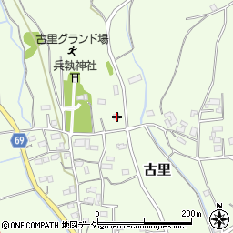 埼玉県比企郡嵐山町古里770周辺の地図