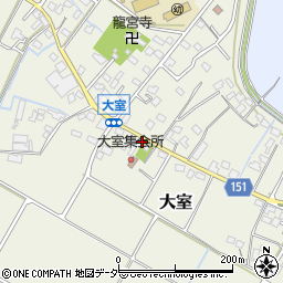 埼玉県加須市大室615周辺の地図