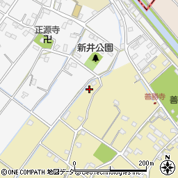 埼玉県鴻巣市境167周辺の地図