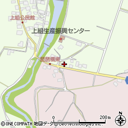 長野県塩尻市上組1107周辺の地図