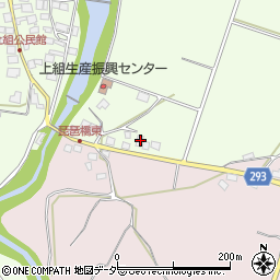 長野県塩尻市上組1105-1周辺の地図