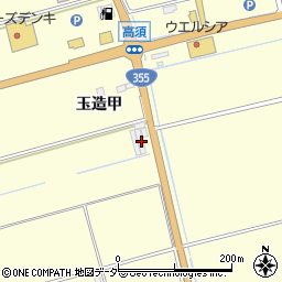 茨城県行方市玉造甲1853周辺の地図