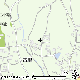 埼玉県比企郡嵐山町古里617周辺の地図