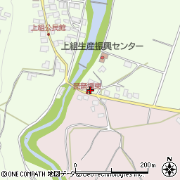 長野県塩尻市上組1111-3周辺の地図