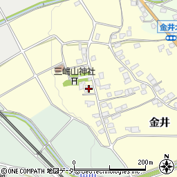 長野県塩尻市金井113周辺の地図