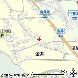長野県塩尻市金井269周辺の地図